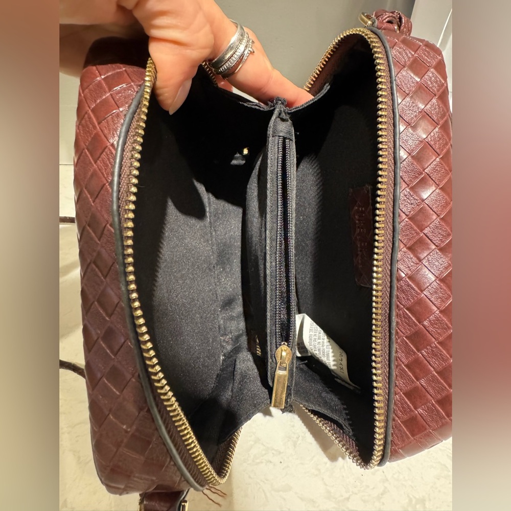 Brown Woven Crossbody Bag - Picture 8 of 16